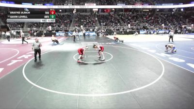 II-103 lbs Champ. Round 2 - Drayke Ulrich, Tioga vs Gavin Lovell, Owego Free Academy