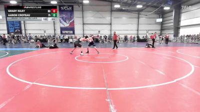 160 lbs Consi Of 64 #1 - Grady Kiley, MA vs Aaron Croteau, PA