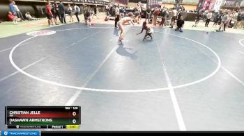 126 lbs Champ. Round 2 - Dashawn Armstrong, IL vs Christian Jelle, MN