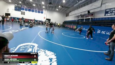 43-44 lbs Round 3 - Nash Nelson, Riverton USA Wrestling vs Pratt McNare, Douglas WC