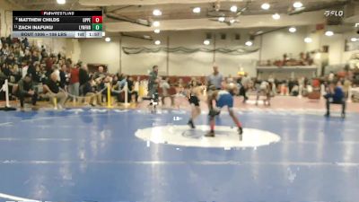106 lbs Round Of 16 - Matthew Childs, Upper Cape Cod RVT School vs Zach Inafuku, Lynnfield/N.Reading