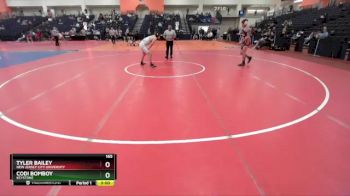 165 lbs Cons. Round 2 - Codi Bomboy, Keystone vs Tyler Bailey, New Jersey City University