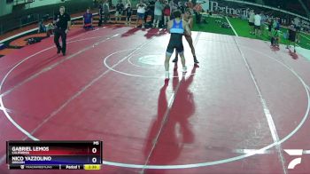 145 lbs Champ. Round 2 - Gabriel Lemos, California vs Nico Yazzolino, Oregon