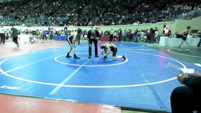 110 lbs Consi Of 32 #1 - Kevin Walker, Pawhuska vs Dylan Leclair, Union