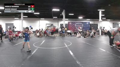 56 lbs Semifinal - Mason Brault, NOVA WC vs Angelo Barbieri, Ruthless