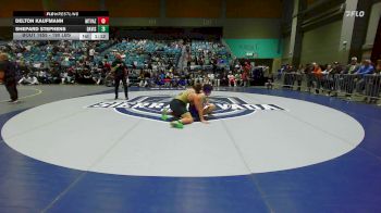 190 lbs Consi Of 4 - Delton Kaufmann, Mountain View AZ vs Shepard Stephens, Davis