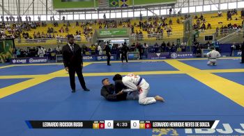 Leonardo Henrique Neves De Souza vs Leonardo Rickson Rusig 2025 Brasileiro Jiu-Jitsu IBJJF