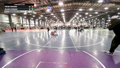120 lbs Round Of 128 - Peter Vaporis, SC vs Blake Condino, VA