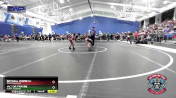 46-49 lbs Round 3 - Brynna Johnson, Mountain Home vs Victor Frayre, Alpha Academy