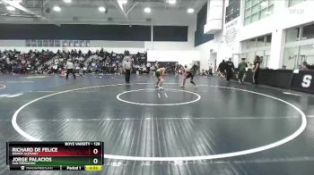 126 lbs Cons. Round 2 - Richard De Felice, Bishop Alemany vs Jorge Palacios, San Fernando