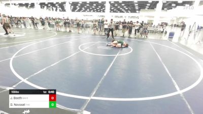 106 lbs 3rd Place - Jorgen Booth, NM Royalty vs Domenico Novosel, The 300