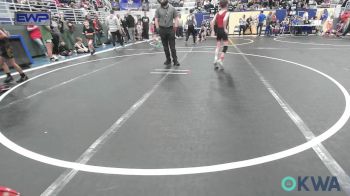 64 lbs Semifinal - Judson Gann, Barnsdall Youth Wrestling vs Stetson Rutherford, Grove Takedown Club