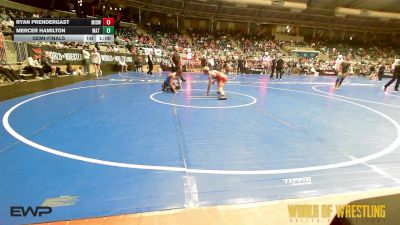 120 lbs Semifinal - Ryan Prendergast, Midwest RTC vs Mercer Hamilton, Mat Demon Wrestling Club