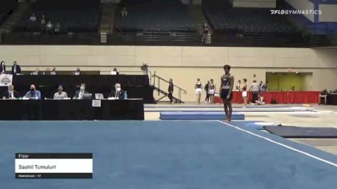 Saahil Tumuluri - Floor - 2021 USA Gymnastics Development Program National Championships