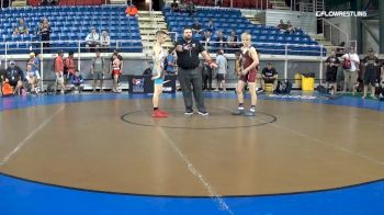 106 lbs Cons 16 #1 - Greyson Clark, Wisconsin vs Aiden Wilder, California