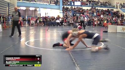 106 lbs Cons. Round 5 - Chance Povey, American Falls vs Blake Mauch, Corner Canyon