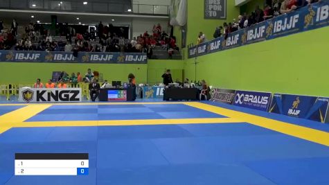 1 vs 2 2020 European Jiu-Jitsu IBJJF Championship