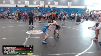 62 lbs Round 2 - Blaze Murray, Palmetto State Wrestling Acade vs William Duty, Eastside Youth Wrestling