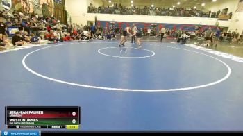 195 lbs Cons. Round 5 - Jeramiah Palmer, Sandpoint vs Weston James, Gallatin (Bozeman)