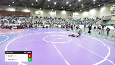 70 lbs Consi Of 16 #1 - Trayson Smith, Top Fuelers WC vs Rylee Owens, Greenwave Youth WC
