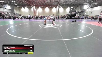 170B Quarterfinal - Miriam Pedro, Har-Ber High School vs Bailey Wood, Fort Osage