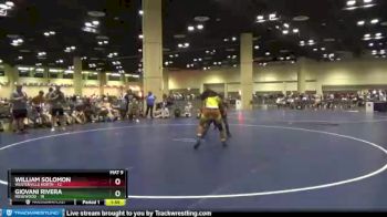 138 lbs Quarters & Wb (16 Team) - Giovani Rivera, Rosewood vs William Solomon, Westerville North