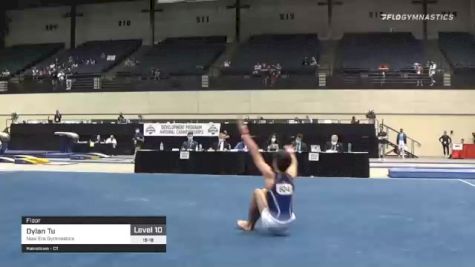 Dylan Tu - Floor, New Era Gymnastics - 2021 USA Gymnastics Development Program National Championships