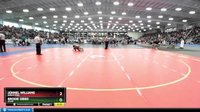 106 lbs Cons. Round 1 - Brodie Gibbs, Atlee vs Johnel Williams, King`s Fork