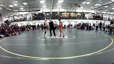 110 lbs Round 5 (16 Team) - Eliana Paramo, North Central College vs Charlize Distel, Tiffin University