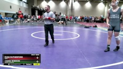 190B Cons. Round 2 - Caden Robison, North DeSoto vs Evan Rutherford, Nixa