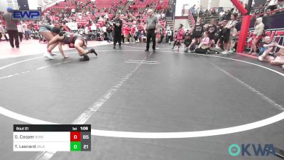 165 lbs Semifinal - Gracie Cooper, Scrappers vs Tynsley Leonard, Oklahoma Mafia