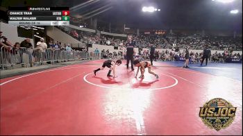 46 lbs Round Of 16 - Chance Tran, Eastside Pride Wrestling Club vs Walter Walker, Fitness Fight Factory Wrestling Club
