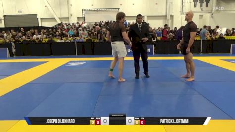 Patrick L. Ortman vs Joseph D Lienhard 2025 World IBJJF Jiu-Jitsu No-Gi Championship