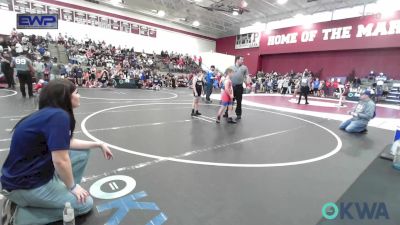 80 lbs Consi Of 4 - Gatlin Earp, Chandler Takedown Club vs Gabriel Shuemake, Viking Wrestling Club