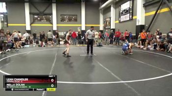 124 lbs Round 3 (6 Team) - Leah Chandler, Chasing Titles vs Nella Dolan, NE Wrestling Academy