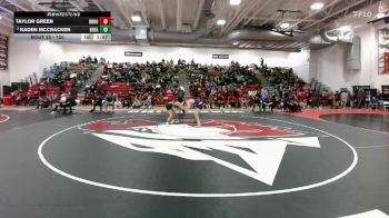 120 lbs Champ. Round 1 - Taylor Green, Broomfield vs Kaden McCracken, Holy Family