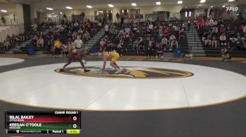 165 lbs Champ. Round 1 - Keegan O`Toole, Missouri vs Bilal Bailey, Little Rock