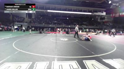 175 lbs Cons. Round 2 - James Miller, Mountain House vs Nathan Urbani, Folsom
