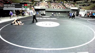 190 lbs Consi Of 8 #2 - MaryJane Reyna, Edison vs Lesly Rodriguez, Caruthers