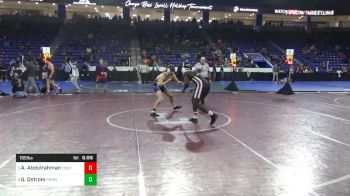 195 lbs Quarterfinal - Abbas Abdulrahman, Concord vs Griffin Ostrom, Merrimack