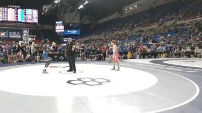 100 lbs Champ. Rd Of 64 - Dustin Woodruff, Ohio vs Morrison Motley, Virginia