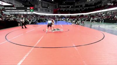 140 lbs Champ. Round 2 - Esther Lyman, Ridgevue vs Daniela Gonzalez Oredonez, Caldwell