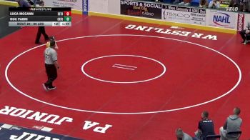 89 lbs Round Of 64 - Luca McCann, Bethel Park vs Roc Fabri, Oxford