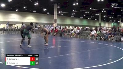 160 lbs Placement Matches (16 Team) - Terry Telisma, Greenwave Grapplers vs Ty Schepens, Montana Sidney