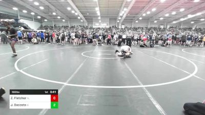 160 lbs Consi Of 64 #2 - Zaelyn Fletcher, FL vs Jordan Dacosta, RI