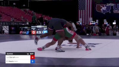 92 kg Quarters - Jack Darrah, Missouri vs Carsten Rawls, American University