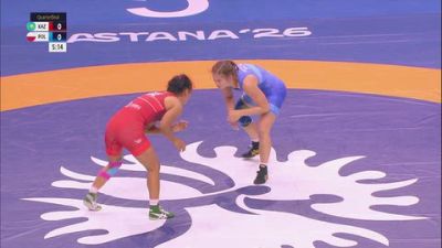 59 kg 1/4 Final - Altyn Shagayeva, Kazakhstan vs Jowita Maria Wrzesien, Poland