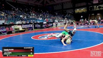 7A-175 lbs Quarterfinal - David Rudd, Harrison vs Jax Pope, Buford HS