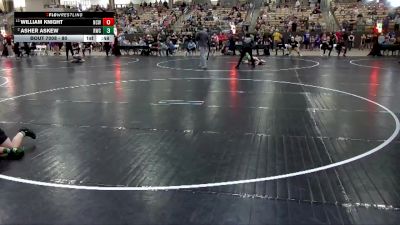 80 lbs Champ. Round 1 - William Knight, Nashville Catholic Wrestling vs Asher Askew, Rabbit Wrestling Club