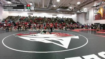 285 lbs Cons. Round 2 - Leon Delafuente, Greeley West vs Ty Benedict, Smoky Hill